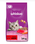 WHISKAS suché Hovädzie - 14kg