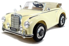 Mamido Elektrické autíčko Mercedes Benz 300S béžovej