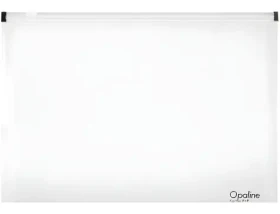 KARTON P+P Opaline A5 číra / Dosky / Zip zatváranie / PP / Transparentné (2-406)