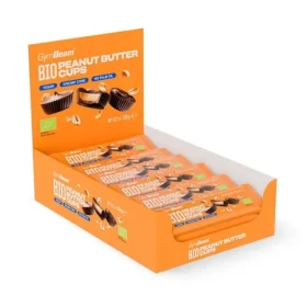 BIO Košíčky s arašidovým maslom - GymBeam (12 x 39 g) (113623-2-12x39g)