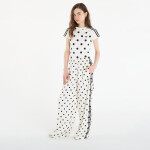 Kalhoty adidas Satin Polka Dots Wide Leg Pant Off White L
