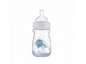 Bebeconfort Dojčenská fľaša Emotion Glass 130ml 0-6m biela (3102201940BC)