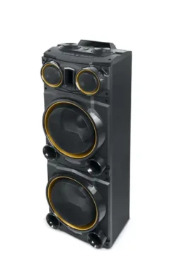 Muse 1988 DJ čierna / Párty reproduktor / 800W / FM / PLL / Bluetooth 4.2 / USB / RCA / AUX / mikrofón (M-1988DJ)