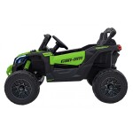 Mamido Elektrické autíčko Buggy Can-Am Maverick 24V 4x200W zelené