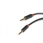 SBS AUX kábel 3.5mm Jack 1.5 m čierna (8018417203091)