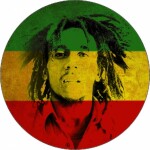 Jedlý papier Bob Marley vlajka 19,5 cm - Pictu Hap - Pictu Hap
