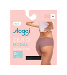 Dámske nohavičky ZERO Modal 2.0 Short 2P - BLACK - čierna 0004 - SLOGGI BLACK S
