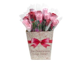 Accentra - Mydlová ruža na stonke Mydlová ruža na stonke 5 g Farba: Ružová