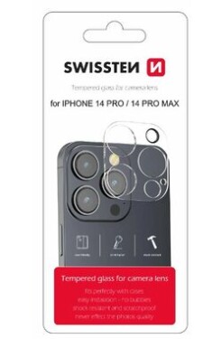 Swissten Ochranné sklo šošoviek fotoaparátu pre Apple iPhone 14 Pro/14 Pro Max (94500108)