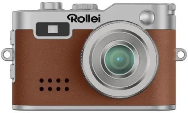 Rollei Mini Digitalkamera hnedá / 2 Mpix / 0.96 "LCD / 1080p video / microSD / USB-C (12066)