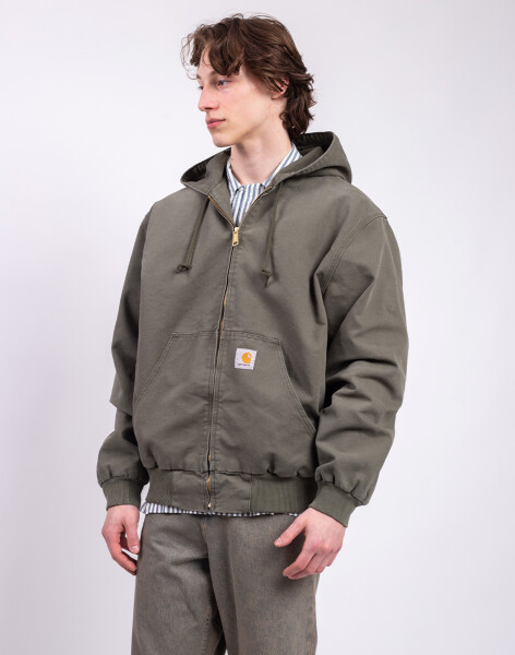 Carhartt WIP OG Active Jacket Leaf stone canvas XL