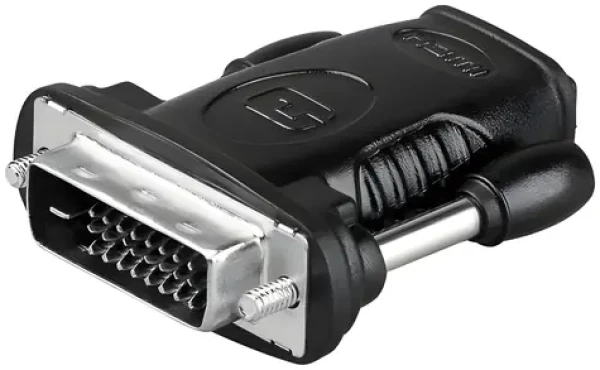 Goobay 68482 čierna / Adaptér / HDMI na DVI-D (68482)