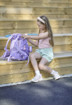 Ergonomický školský plecniak Frii of Norway Easy 22l Unicorn Purple EUR