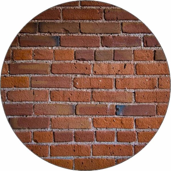 Jedlý papier, textúra tehál, 19,5 cm - Pictu Hap
