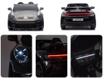 Mamido Mamido Elektrické autíčko Porsche 911 GT3 XXL + MP4 | 24V14Ah | 4x200W | Pre 2 deti | Lakované čierne