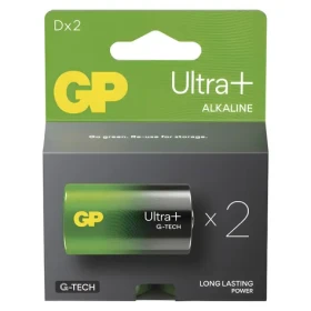 GP Ultra PLUS D (LR20) / Alkalická batéria / 1,5 V / 2 ks (1013422000)