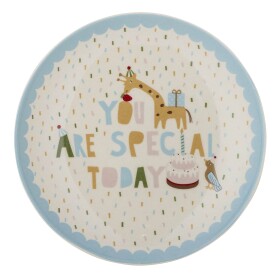 Bloomingville Keramický tanier Celebrate Blue Ø 16 cm