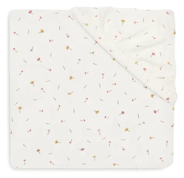 Jollein Prestieradlo napínacie 40/50 x 80/90 cm Pretty Picnic / Pre matrac do 50 x 90 cm / 100% bavlna (511-501-68159)