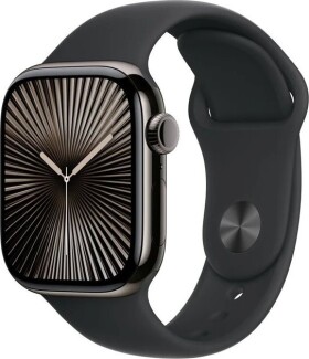Apple Watch 10 GPS + Cellular 42mm Slate Titanium M/L black