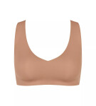 Dámska podprsenka ZERO Feel 2.0 Bralette - BROWN - hnedá 00CM - SLOGGI BROWN XS