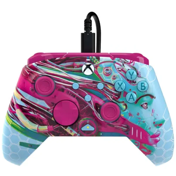 PDP Rematch Dreams Glow / Herní ovladač / drátový / USB-C / 2,43 m / Xbox Series X/S Xbox One PC (049-023-ADDM)