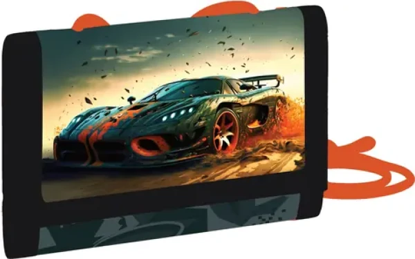 OXYBAG Detská textilná peňaženka Auto (8-30024)