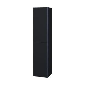Mereo Siena, kúpeľňová skrinka 155 cm vysoká, L/P, čierna mat CN444LP