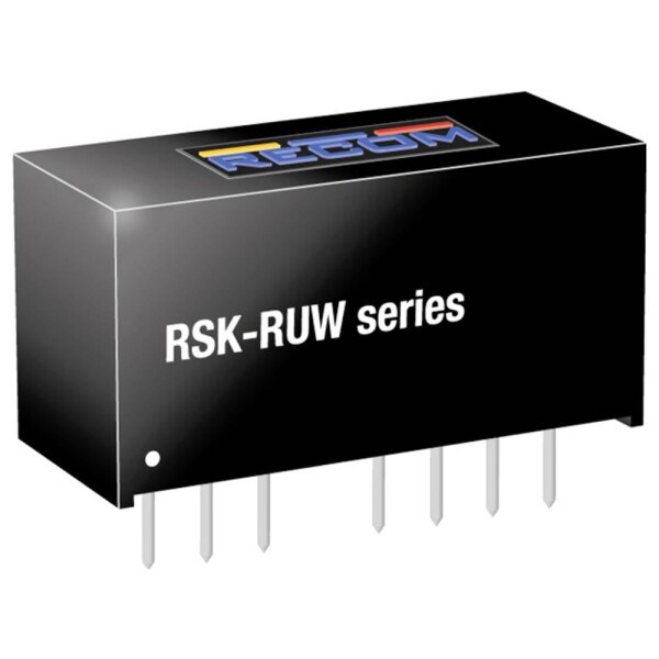 RECOM RSK-2412SRUW/H3/ADJ DC / DC menič napätia, DPS 24 V 12 V 0.167 A 2 W Počet výstupov: 1 x; RSK-2412SRUW/H3/ADJ