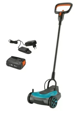 Gardena 14620-20 HandyMower 22 18V P4A / Akumulátorová kosačka na trávu / Šírka záberu 22 cm (14620-20)