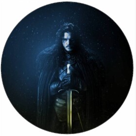 Jedlý papier Hra o tróny John Snow 19,5 cm - Pictu Hap - Pictu Hap