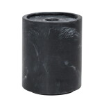 Ferm Living Dóza na vatové tyčinky Mist Charcoal