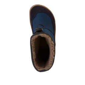 Detské zimné barefoot snehule UP TEX SNOW WOOL Dark Blue G3160249-1 - 36
