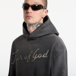 Mikina Fear Of God 26 Classic Fit Half Raglan Hoodie Off Black XXL