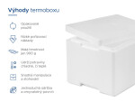 Termoboxy CZ & SK Polystyrénový termobox 50,3L/40kg