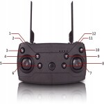 Malplay Dron 2,4 GH so 4 vrtuľami HD kamera Hi Tech