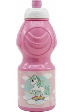 STOR Fľaša na pitie Unicorn 400 ml (155485)