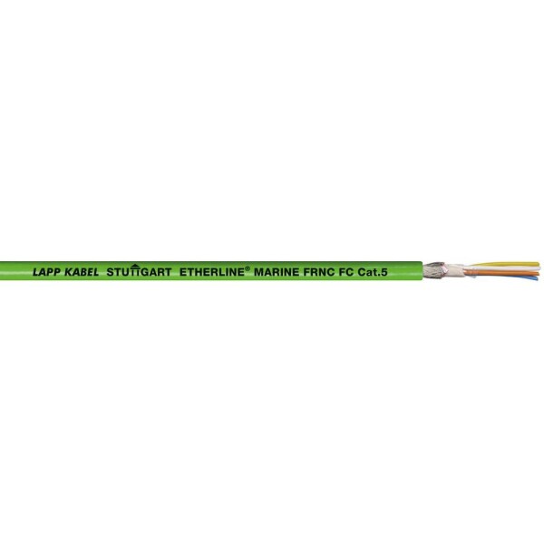 LAPP 2170889/1000 sieťový kábel ethernetový ETHERLINE® MARINE zelená 1000 m; 2170889/1000