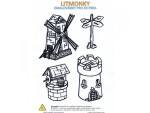 LittleMonk Maľovanky - Mlyn, veža, studne, rozcestník
