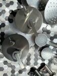 REA - Podomietková sprchová sada Ontario Brush Nickel + BOX REA-P5503
