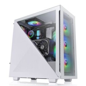 Thermaltake Divider 300 TG ARGB biela / ATX / 1x USB-C 3.2 / 2x USB-A 3.0 / bez zdroja / priehľadná bočnica (CA-1S2-00M6WN-01)