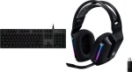 Logitech G512 GX Blue (920-008946) + G733 Lightspeed Czarne (981-000864)