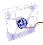 Primecooler PC-L12025L12S zelená / Ventilátor do PC / 120 mm / 3pin / 1600 rpm / LED (PC-L12025L12S/GREEN)