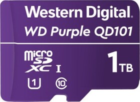 WD MicroSDXC karta 1TB Purple Class 10 R:100W:60 MBs WDD100T1P0C