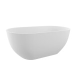 POLYSAN - REDUTA voľne stojaca vaňa liaty mramor 150x75x46cm, biela 72843