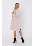 Dámsky kabát M758 Beige - MOE S béžová