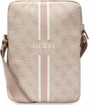 Guess Guess 4G Stripes Tablet Bag - Taška na tablet 10" (Ružový)