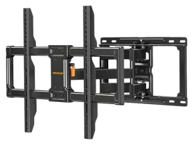 Perlegear PGLF12- EU / Držiak pre TV / 42-82" / VESA 200x100-600x400 mm / nosnosť 60 kg / naklápací a otočný (PGLF12-EU)