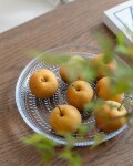 Iittala Sklenený tanie Kastehelmi Ø 31,5 cm – Clear