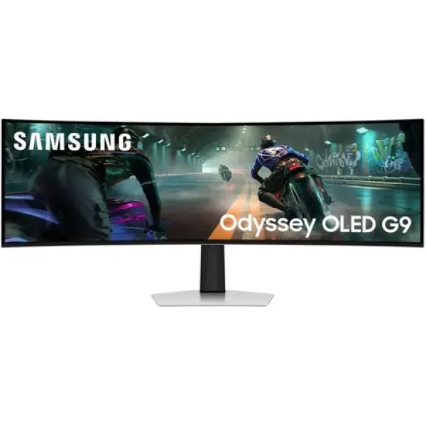 49" Samsung Odyssey G9 OLED / strieborná / 5120 x 1440 / 32:9 / 0.03ms / 1000000:1 / 250cd-m2 / HDMI DP USB (LS49DG910SUXEN)