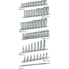 Hazet súprava nástrčných kľúčov a bitov 3/8 (10 mm) 8-dielna 8801/8H; 8801/8H